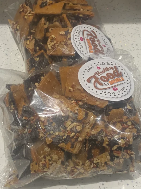Chocolate Pecan Toffee Crackers - Image 3