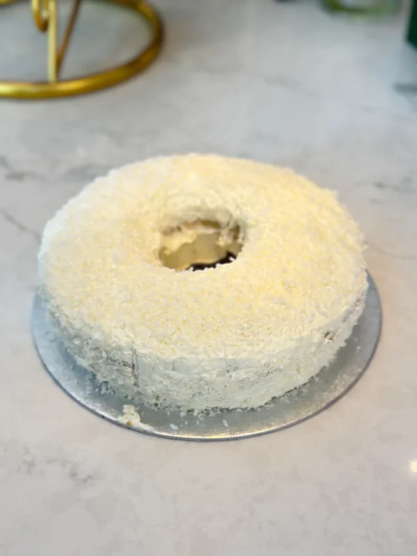 White Coconut Cake - Nut-free flour