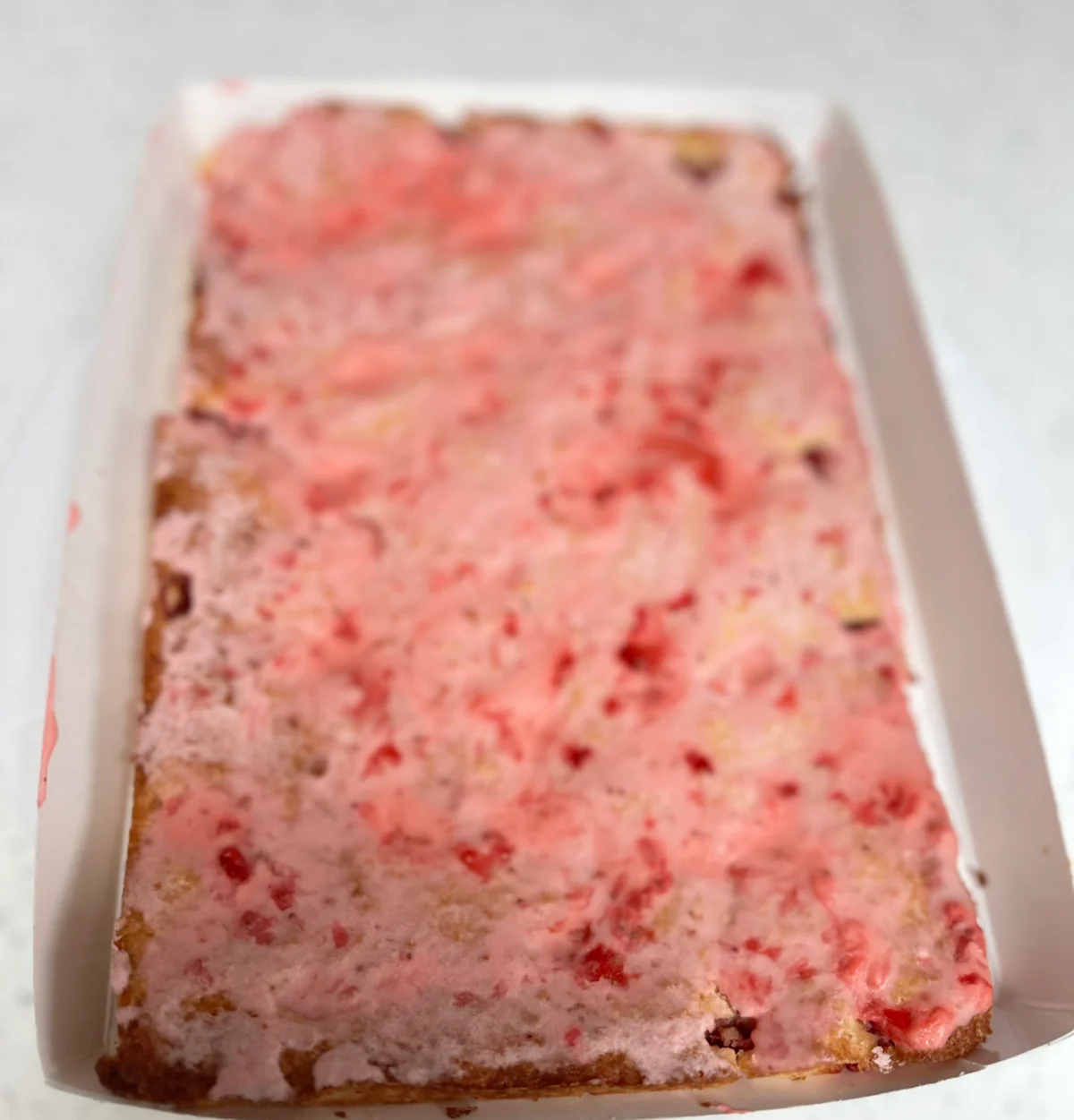 Strawberry Lemon Bar Cake - Image 3