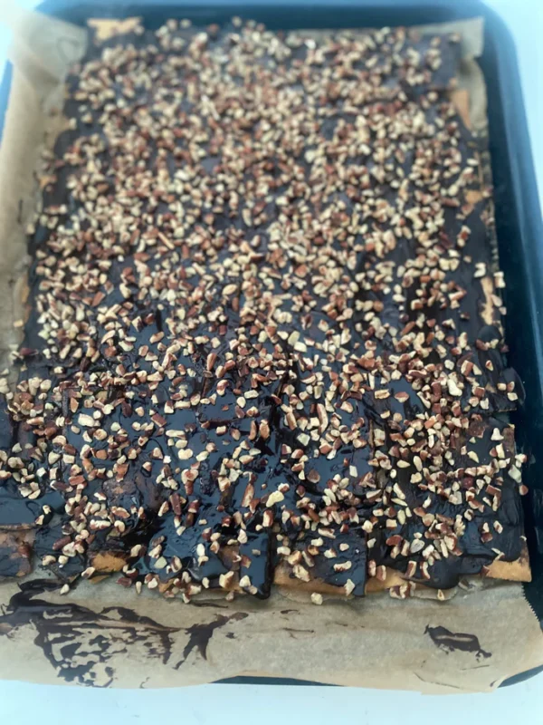Chocolate Pecan Toffee Crackers - Image 4